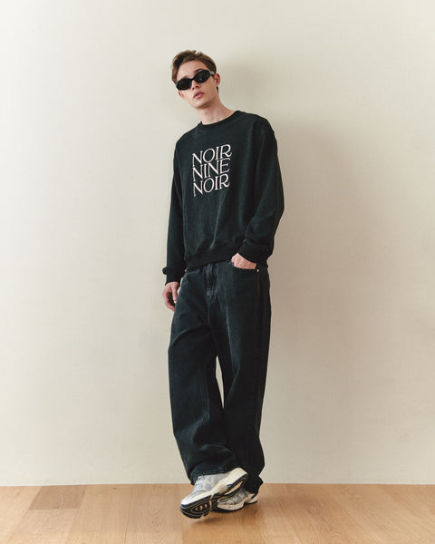 [NOIRNINE] UNISEX Noir Sweatshirt (CHARCOAL)