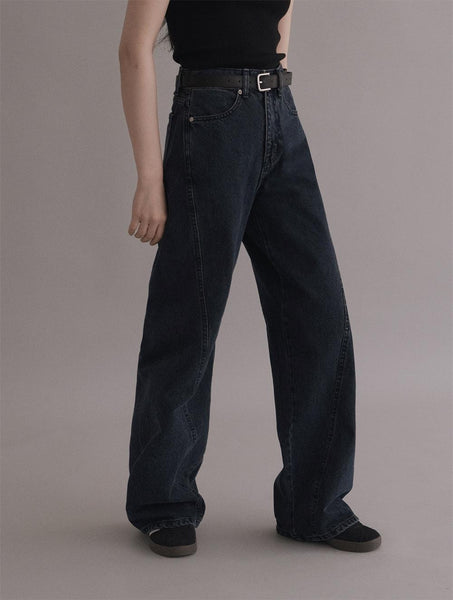 [SLOWAND] #SLOWMADE Wider Detailer Denim Pants (2 Colors)