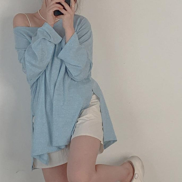 [ABgle] Loose-fit Oversized T-shirt (1 Colour)