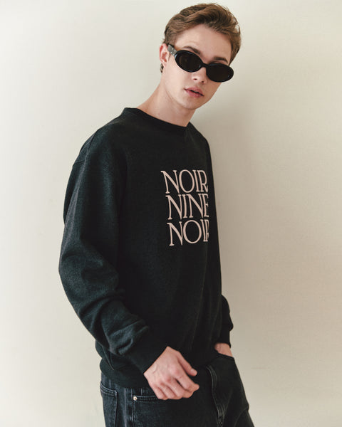 [NOIRNINE] UNISEX Noir Sweatshirt (CHARCOAL)