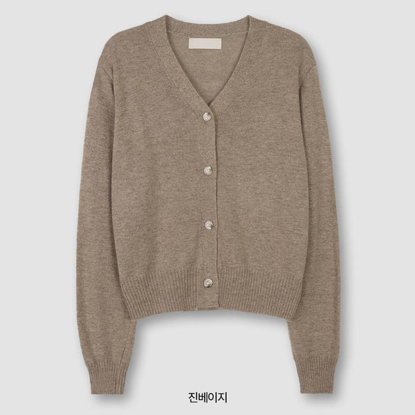 [SLOWAND] Muted Standard Fit Cardigan