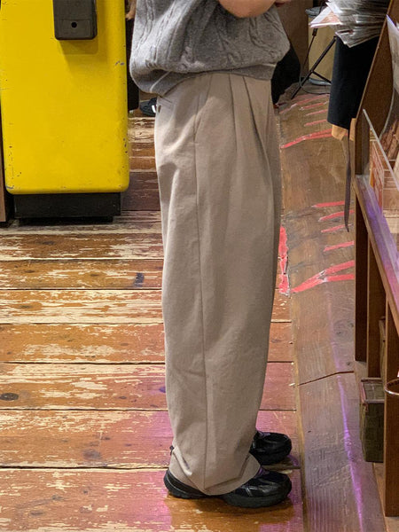 [Feelings] [evermore] Ford Pin Tuck Pants (3 Colors)