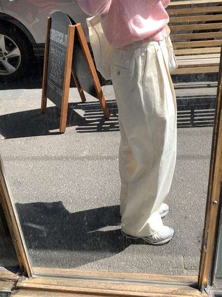[Feelings] [evermore] Ford Pin Tuck Pants (3 Colors)