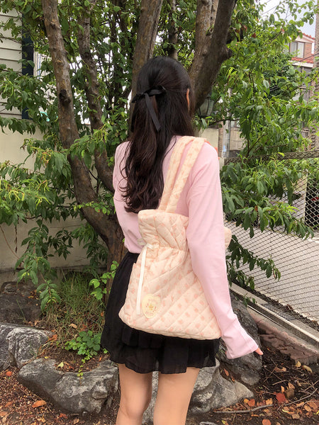 [ovuni] QUILTED SHOPPER BAG - MARIE