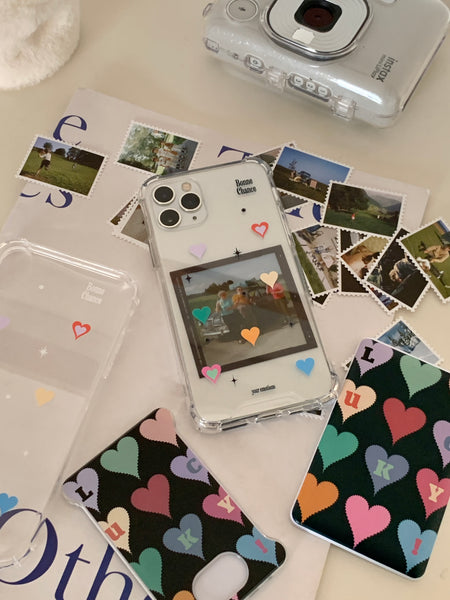 [your emotions] Bonne Chance Clear Phone Case