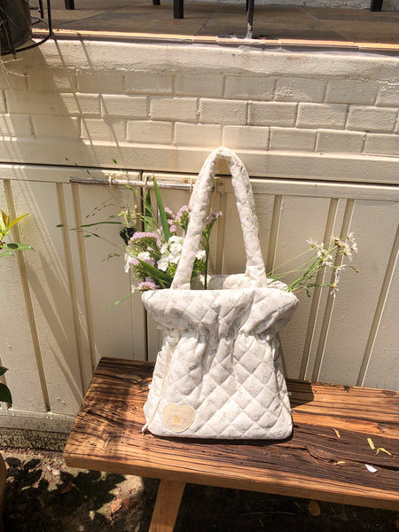 [ovuni] QUILTED SHOPPER BAG - DELPHINE