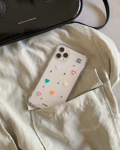 [your emotions] Bonne Chance Clear Phone Case