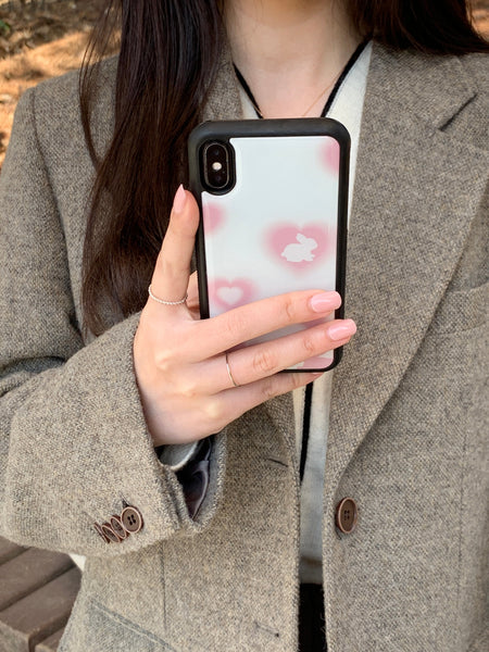 [your emotions] Bunny Pink Epoxy Phone Case