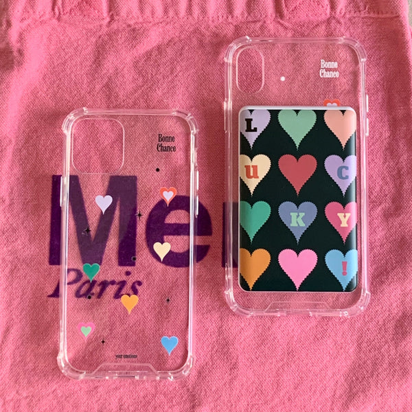 [your emotions] Bonne Chance Clear Phone Case