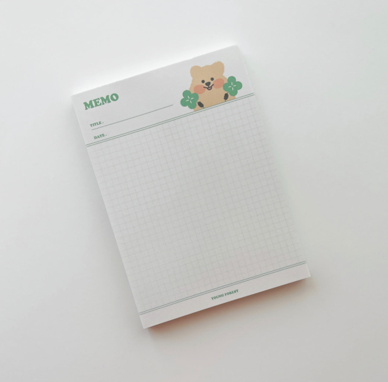 [YOUNG FOREST] Clover Baby Quokka Memopad