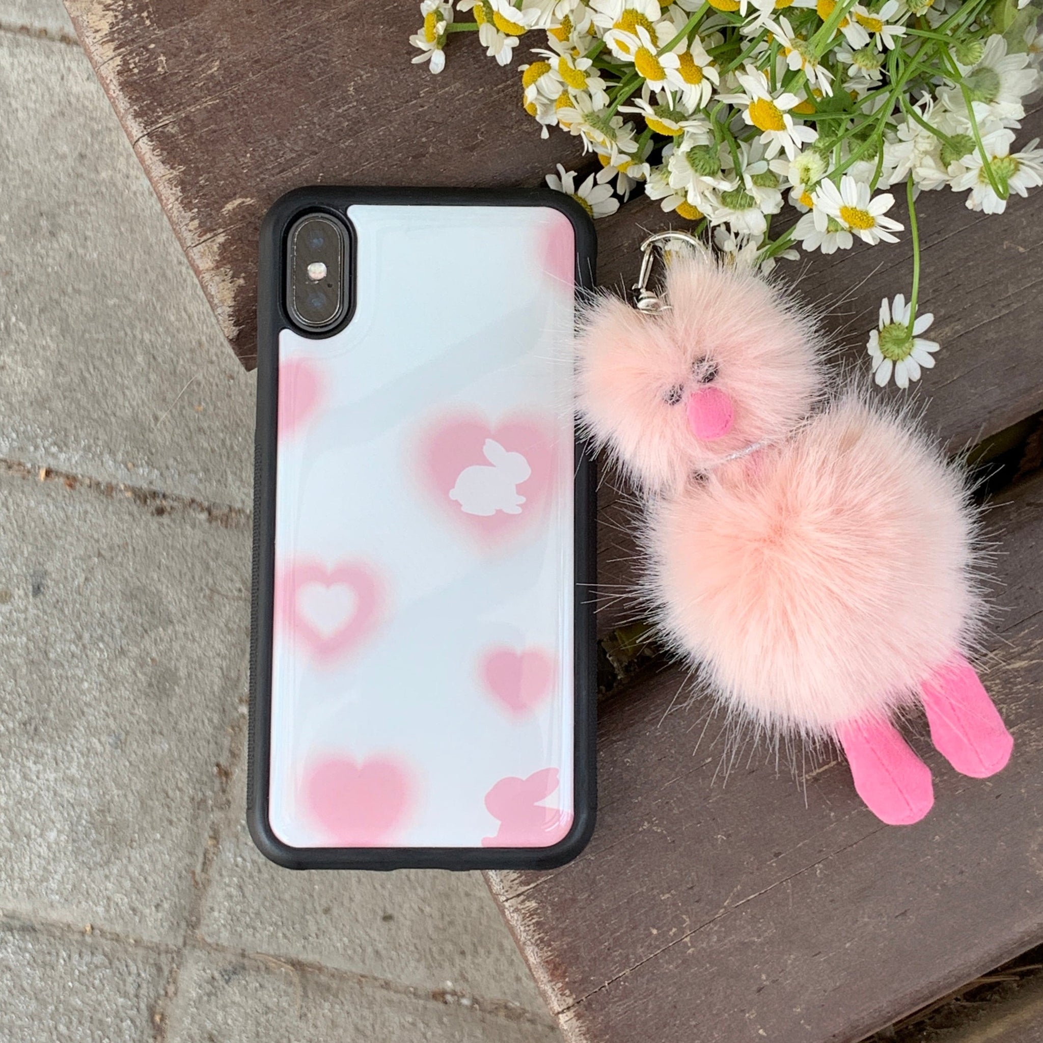 [your emotions] Bunny Pink Epoxy Phone Case