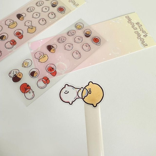 [second morning] Semo Bubble Sticker