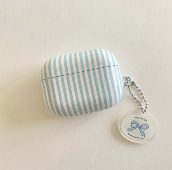 [ofmoi] Creamy Blue Airpods Case
