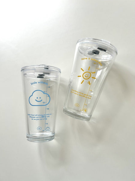 [skyfolio] Smile Sunny Day Tumbler 473ml