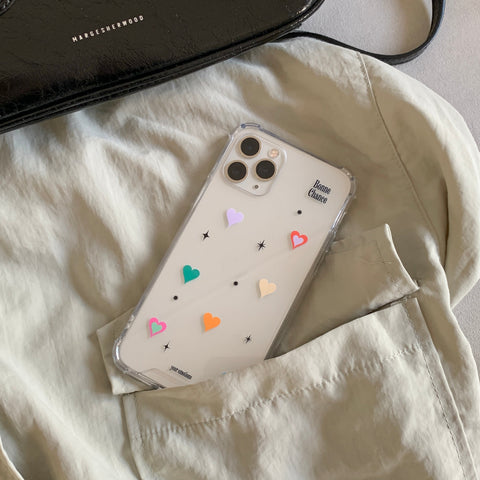 [your emotions] Bonne Chance Clear Phone Case