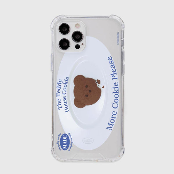 [THENINEMALL] 테디 쿠키하우스 Clear Phone Case (2 types)