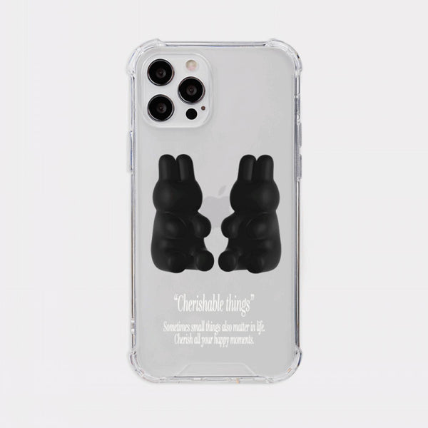 [Mademoment] Cherishable Things Design Clear Phone Case (4 Types)