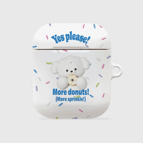 [THENINEMALL] More Donuts Ppokku AirPods Hard Case