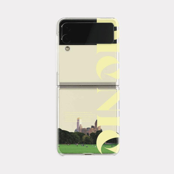 [Mademoment] Park Time Design Clear Phone Case (4 Types)