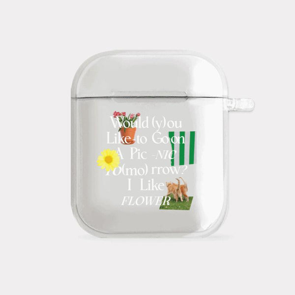 [Mademoment] Would You Like Design Clear AirPods Case