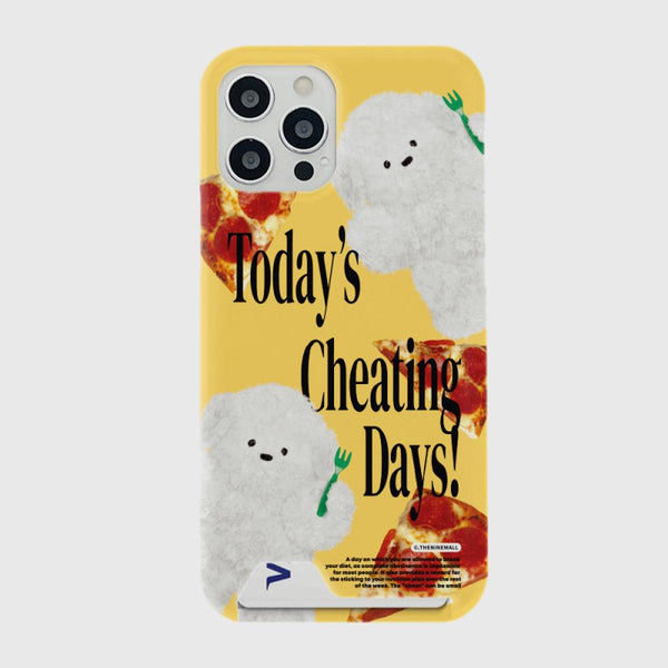 [THENINEMALL] Cheating Day Ppokku Hard Phone Case (2 types)