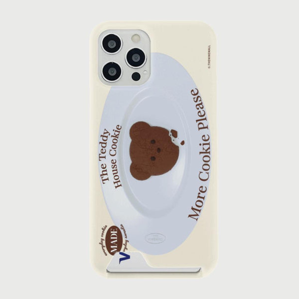 [THENINEMALL] 테디 쿠키하우스 Hard Phone Case (2 types)