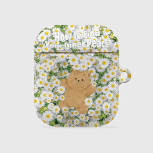 [THENINEMALL] Gummy Daisy Inner Peace AirPods Hard Case