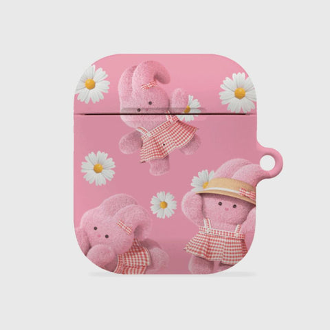 [THENINEMALL] Pattern Picnic Day Windy AirPods Hard Case