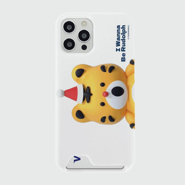 [THENINEMALL] Hey Tiger Wannabe Rudolph Hard Phone Case (2 types)