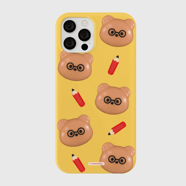 [THENINEMALL] 패턴 스터디 구미 Hard Phone Case (3 types)