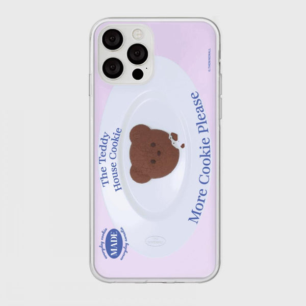 [THENINEMALL] 테디 쿠키하우스 Mirror Phone Case