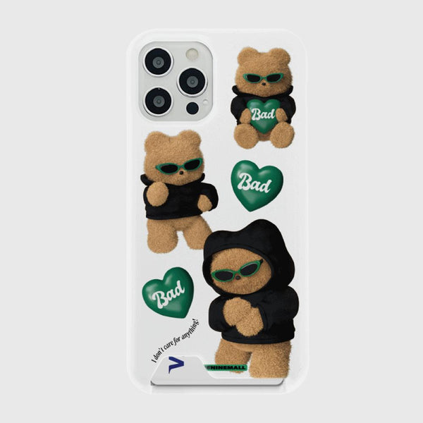 [THENINEMALL] Pattern Bad Gummy Hard Phone Case (2 types)