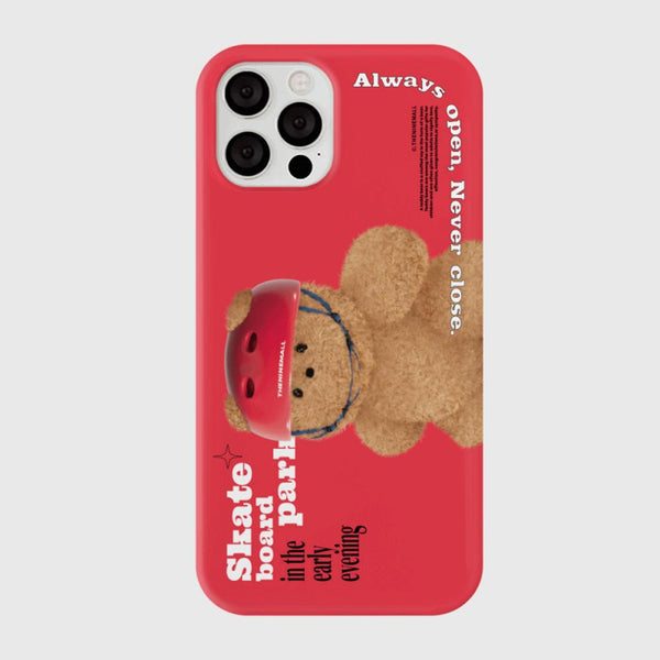 [THENINEMALL] Big Gummy Skateboarder Hard Phone Case (2 types)