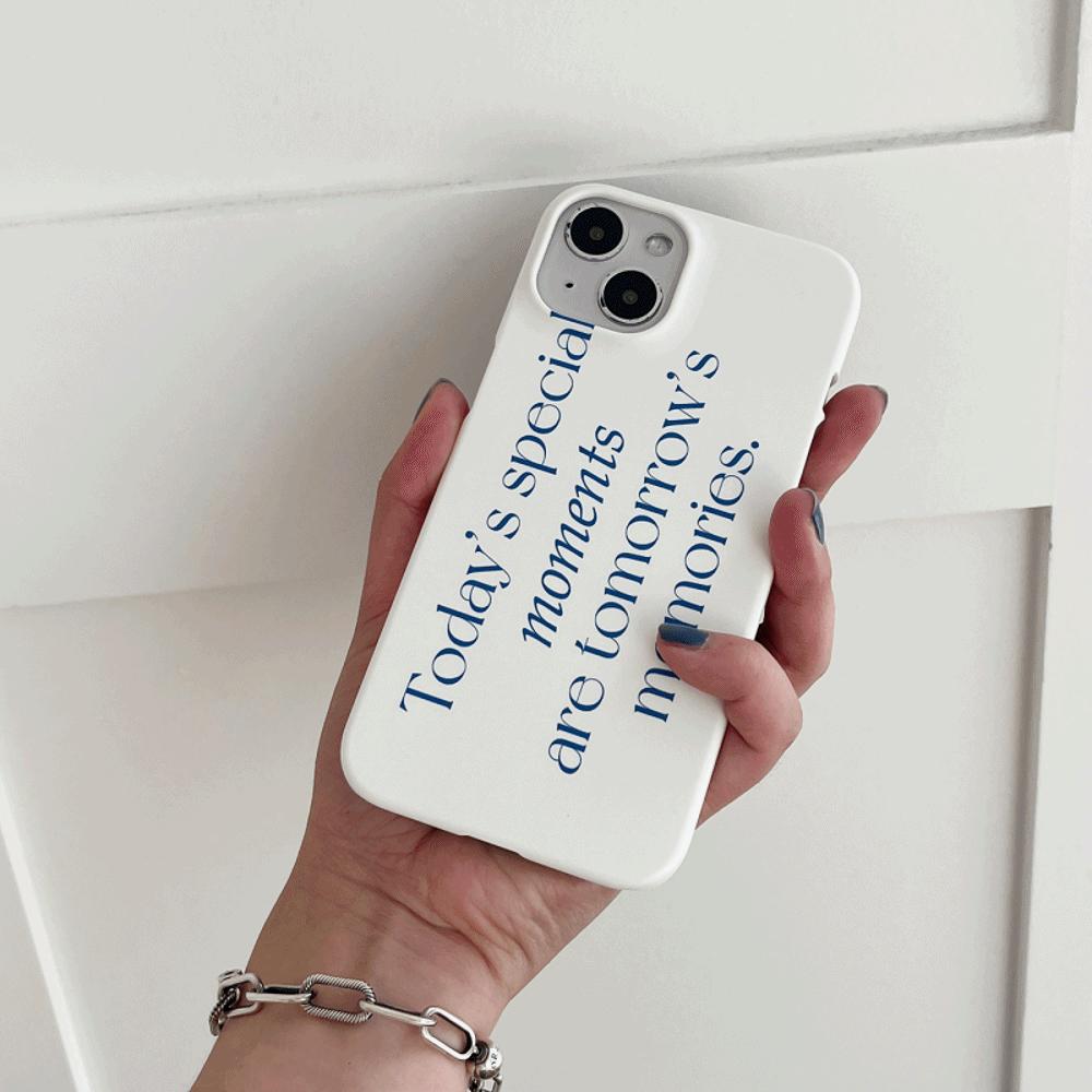 [Mademoment] 스페셜모먼트 레터링 디자인 Phone Case