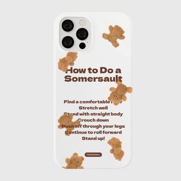 [THENINEMALL] Gummy Tumbling Hard Phone Case (2 types)