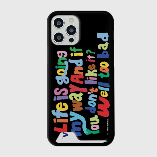 [THENINEMALL] Crayon My Way Hard Phone Case (2 types)