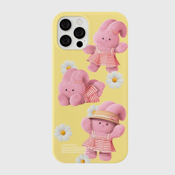 [THENINEMALL] Pattern Picnic Day Windy Hard Phone Case (2 types)