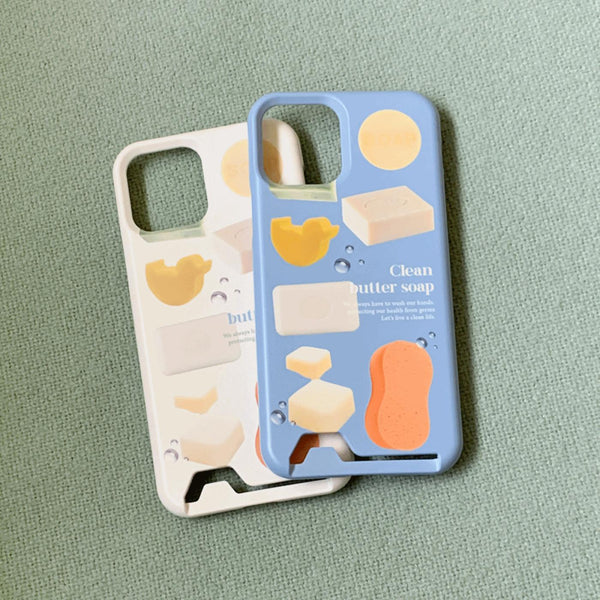 [Mademoment] 클린버터 디자인 Phone Case