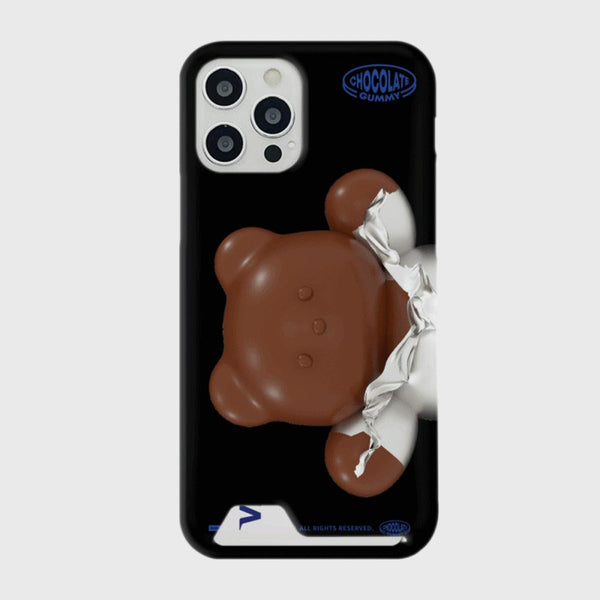 [THENINEMALL] 빅 초콜릿 구미 Hard Phone Case (3 types)