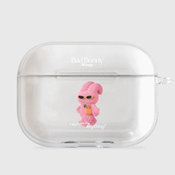 [THENINEMALL] Bad Windy AirPods Clear Case
