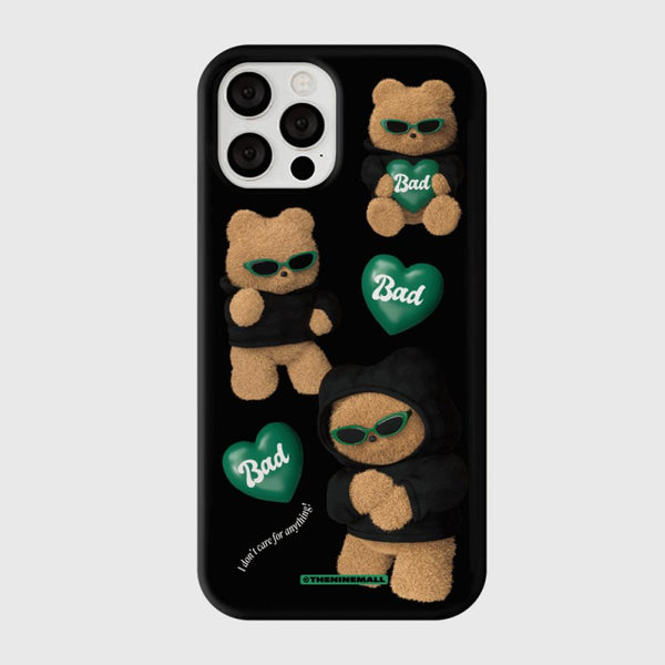 [THENINEMALL] Pattern Bad Gummy Hard Phone Case (2 types)