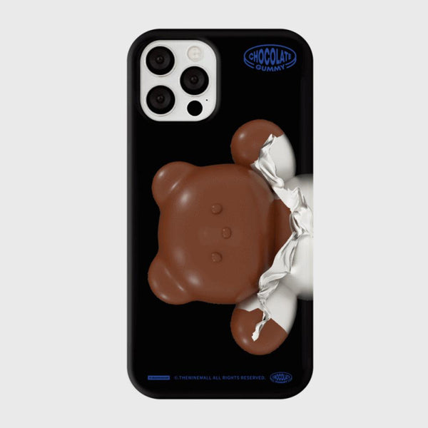 [THENINEMALL] 빅 초콜릿 구미 Hard Phone Case (3 types)