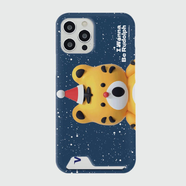 [THENINEMALL] Hey Tiger Wannabe Rudolph Hard Phone Case (2 types)