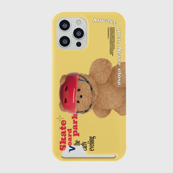 [THENINEMALL] Big Gummy Skateboarder Hard Phone Case (2 types)