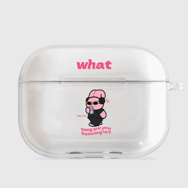 [THENINEMALL] Headphone Windy AirPods Clear Case