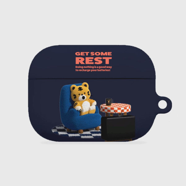 [THENINEMALL] Rest Hey Tiger AirPods Hard Case