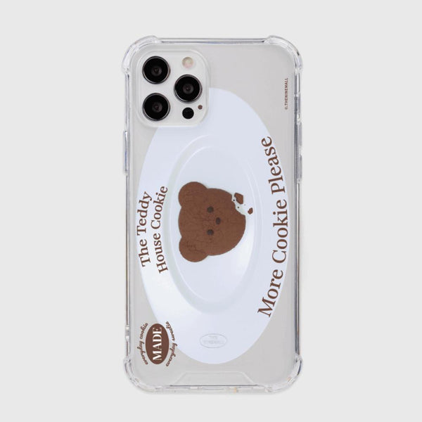 [THENINEMALL] 테디 쿠키하우스 Clear Phone Case (2 types)