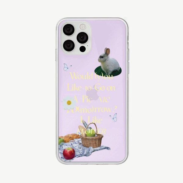 [Mademoment] Would You Like Design Glossy Mirror Phone Case