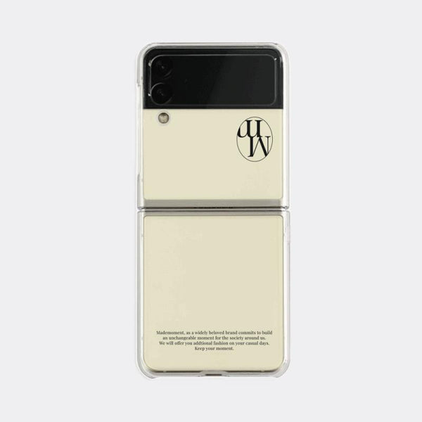 [Mademoment] Basic Design Clear Phone Case (4 Types)