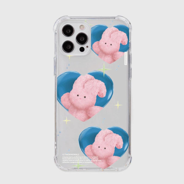 [THENINEMALL] 패턴 트윙클 윈디 Clear Phone Case (3 types)